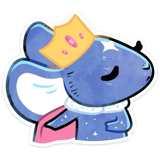 Sticker from the "Мару" sticker pack