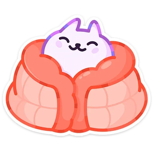 Sticker from the "Кот Буба" sticker pack