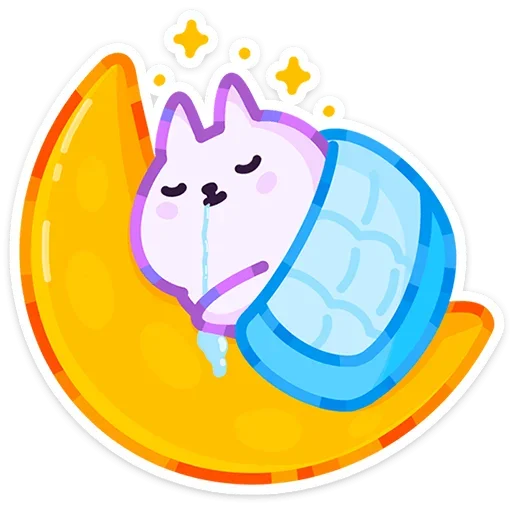 Sticker from the "Кот Буба" sticker pack