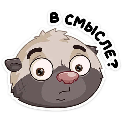 Sticker from the "Медоед Хоня" sticker pack