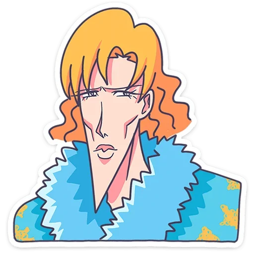 Sticker from the "Акихико семпай" sticker pack