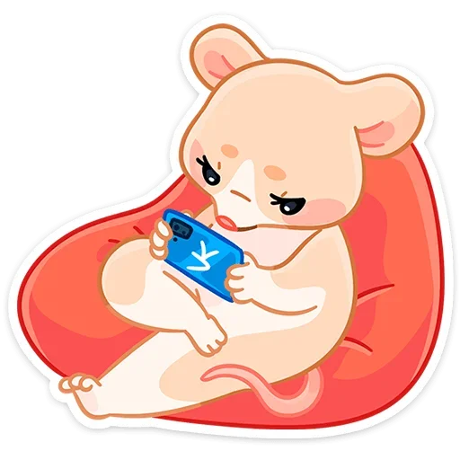 Sticker from the "Крошка Обнимышка" sticker pack