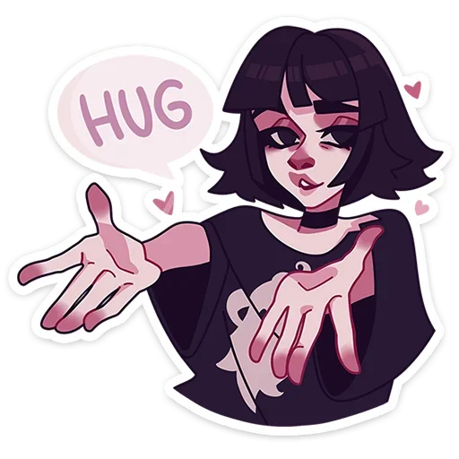 Sticker from the "Кортни" sticker pack