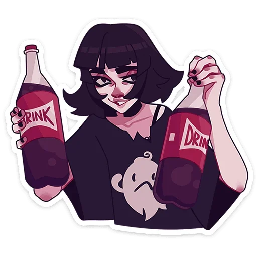 Sticker from the "Кортни" sticker pack