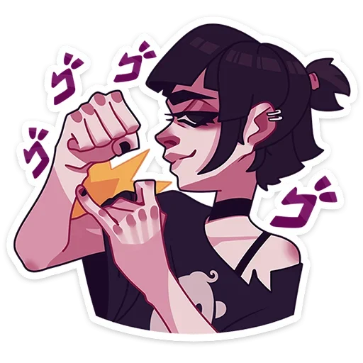 Sticker from the "Кортни" sticker pack