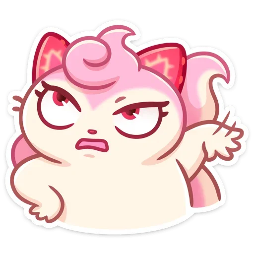 Sticker from the "Клубничка Душечка" sticker pack