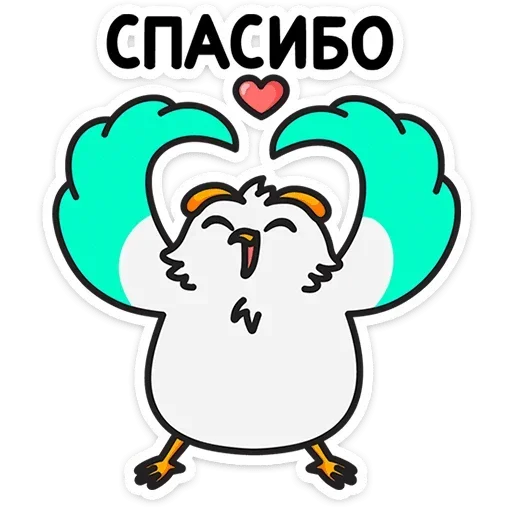 Sticker Филин Марк