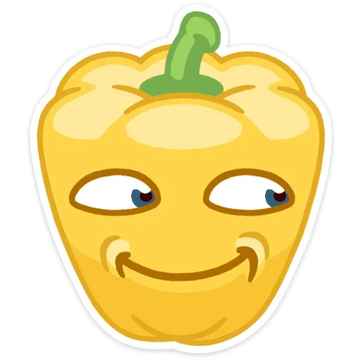 Sticker from the "Фруктовощи" sticker pack