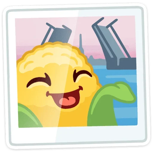 Sticker from the "Фруктовощи" sticker pack