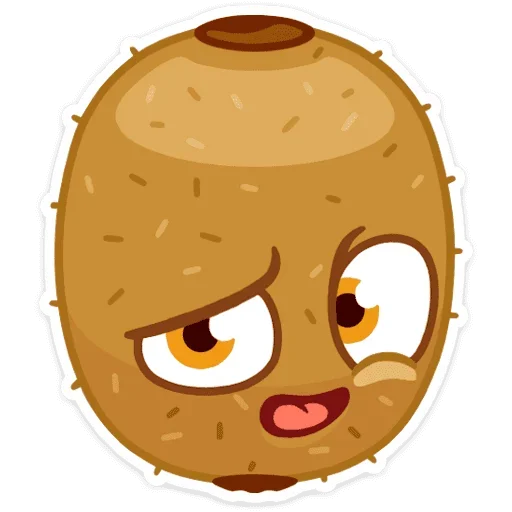 Sticker from the "Фруктовощи" sticker pack