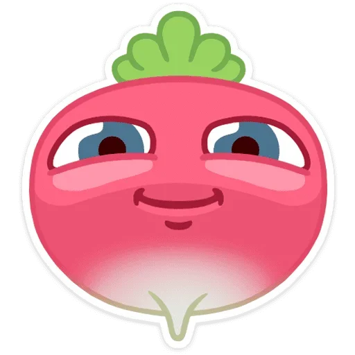 Sticker from the "Фруктовощи" sticker pack