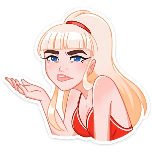 Sticker Отдыхаем с Каталиной