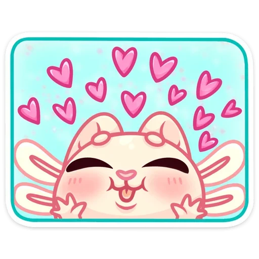 Sticker from the "Аксли" sticker pack