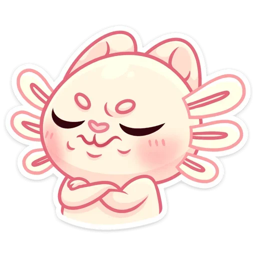 Sticker from the "Аксли" sticker pack