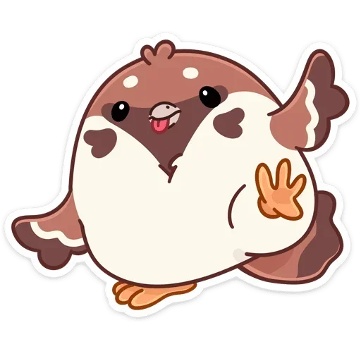 Sticker from the "Чик" sticker pack