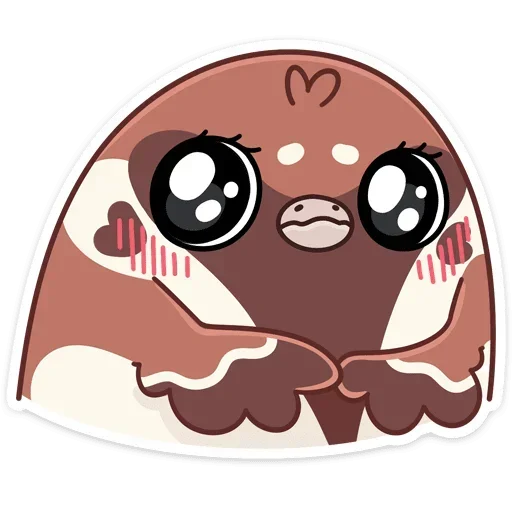 Sticker from the "Чик" sticker pack