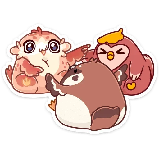 Sticker Чик