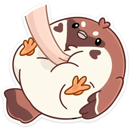 Sticker from the "Чик" sticker pack