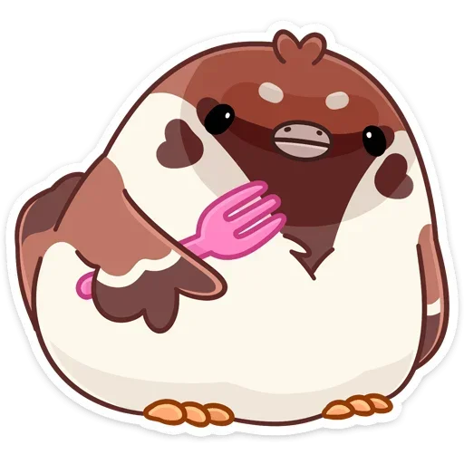 Sticker from the "Чик" sticker pack