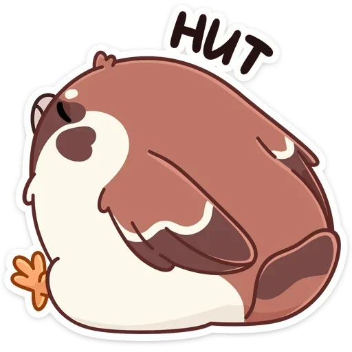 Sticker from the "Чик" sticker pack