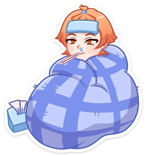 Sticker from the "Рыжик Феликс" sticker pack