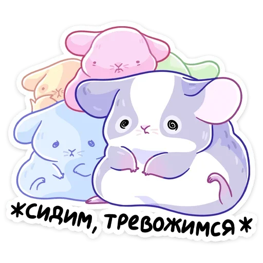 Sticker Пич