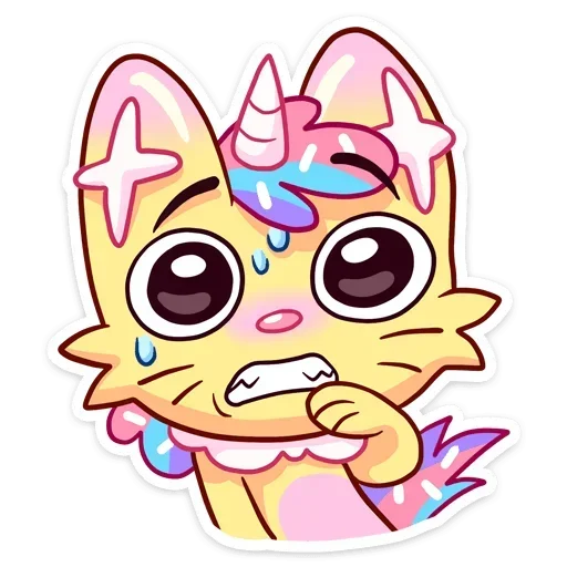 Sticker from the "Уютненький Кэнди Кэт" sticker pack