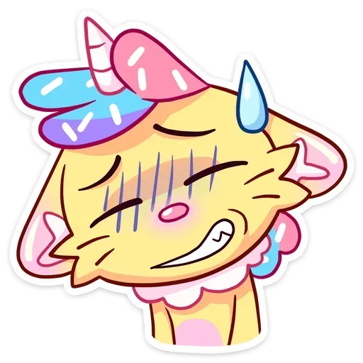 Sticker from the "Уютненький Кэнди Кэт" sticker pack