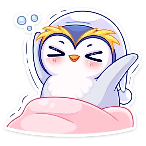 Sticker from the "Юки" sticker pack