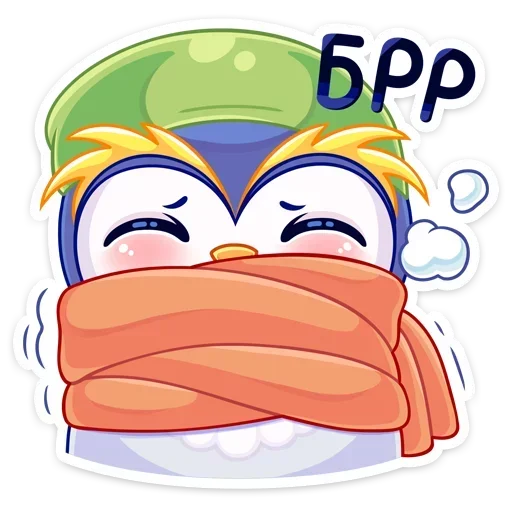 Sticker from the "Юки" sticker pack