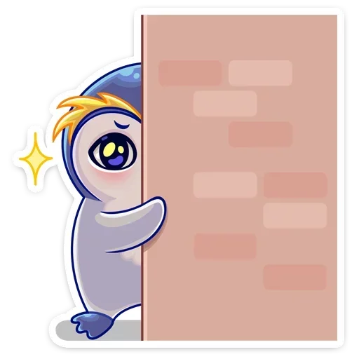 Sticker from the "Юки" sticker pack