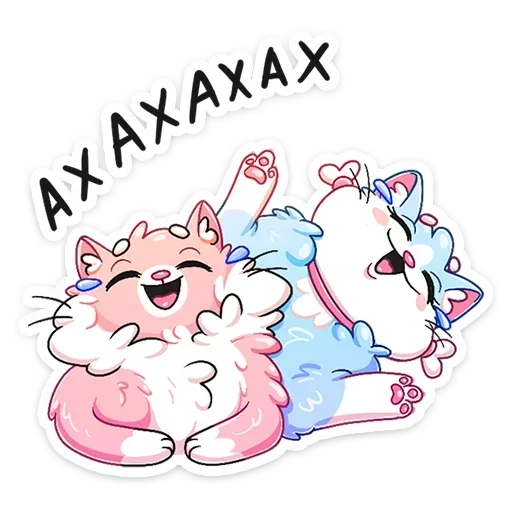 Sticker from the "Замурчательная парочка" sticker pack