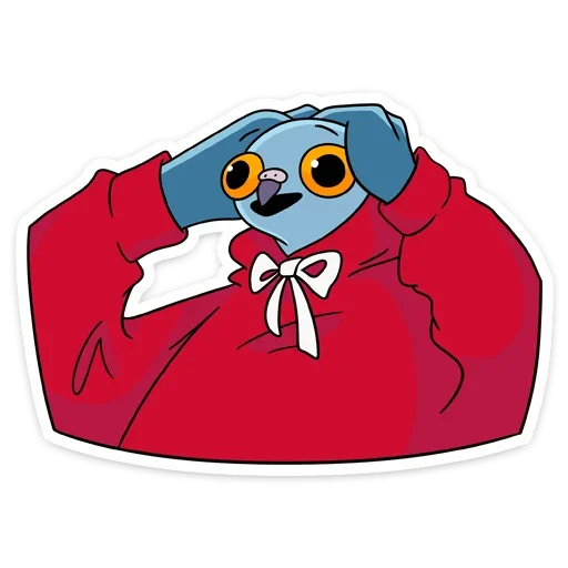 Sticker from the "Голубец" sticker pack