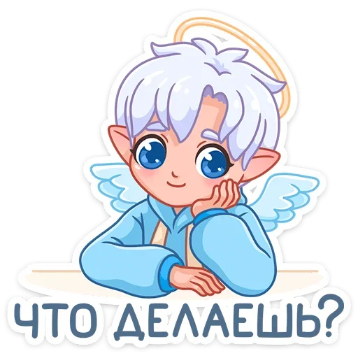 Sticker Ангел-кун