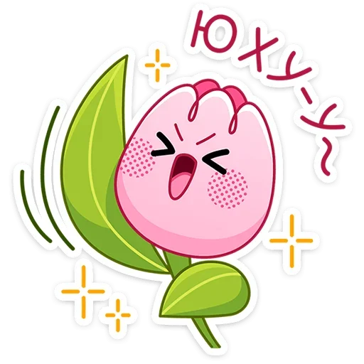 Sticker from the "Флори" sticker pack