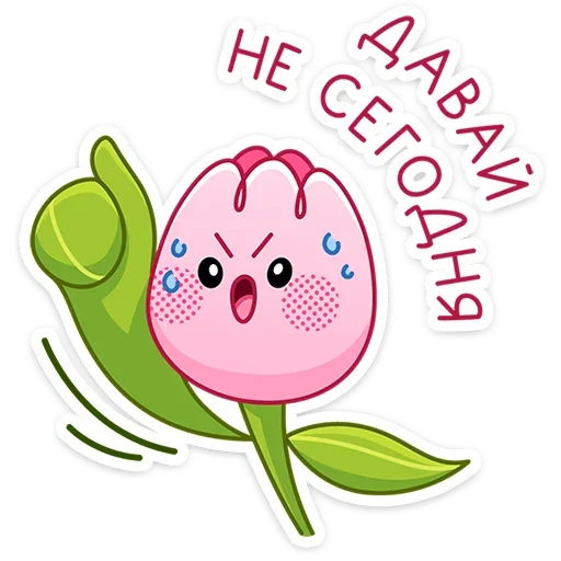 Sticker from the "Флори" sticker pack