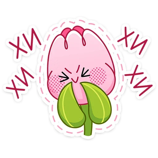 Sticker from the "Флори" sticker pack