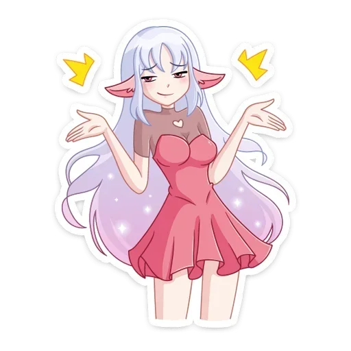 Sticker from the "Флоренс" sticker pack