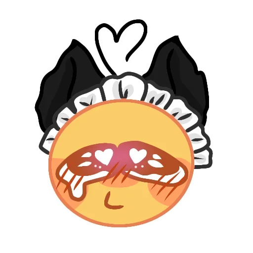 Sticker from the "Cursed Emojis 2" sticker pack