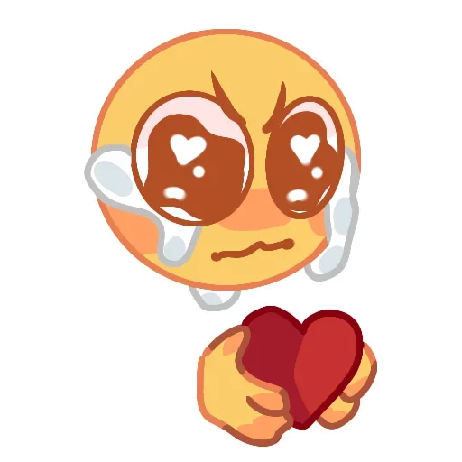 Sticker from the "Cursed Emojis 2" sticker pack