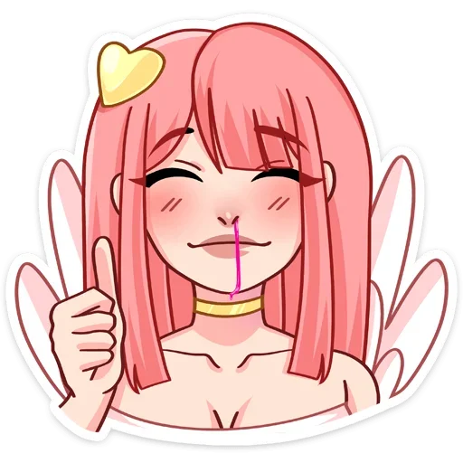 Sticker from the "Глэсс" sticker pack