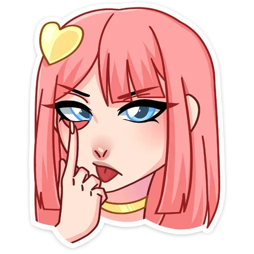 Sticker from the "Глэсс" sticker pack