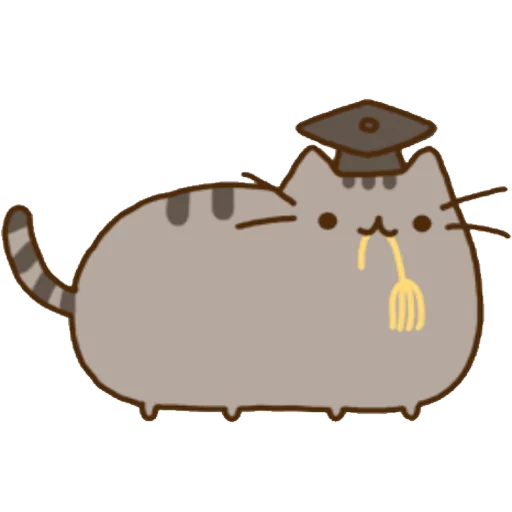 Sticker from the "Pusheen 2.0" sticker pack