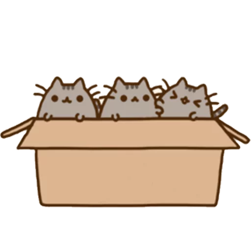 Sticker from the "Pusheen 2.0" sticker pack