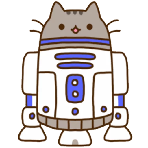 Sticker from the "Pusheen 2.0" sticker pack