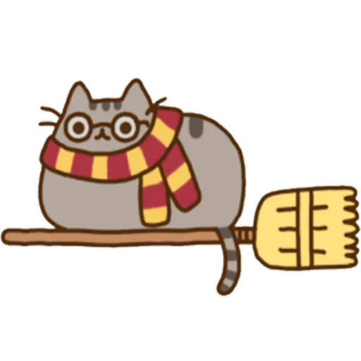 Sticker from the "Pusheen 2.0" sticker pack