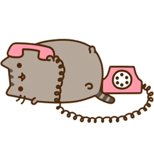 Sticker from the "Pusheen 2.0" sticker pack