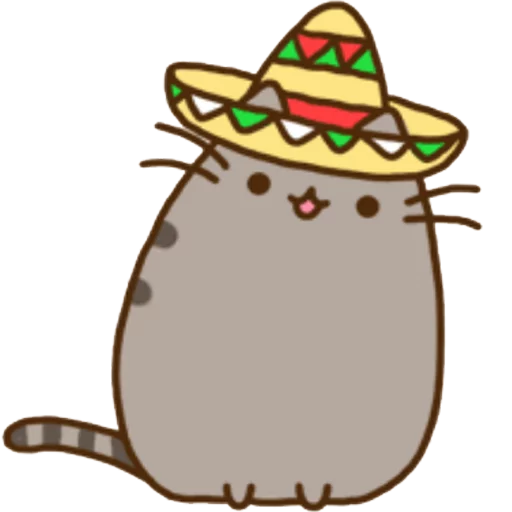 Стикер из набора "Pusheen 2.0"