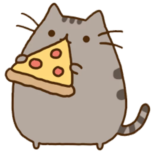 Sticker from the "Pusheen 2.0" sticker pack