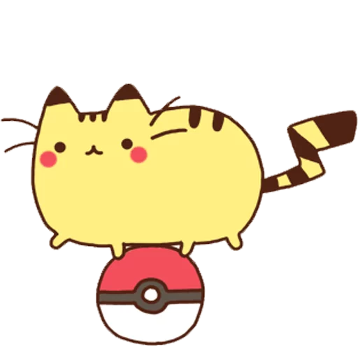 Sticker from the "Pusheen 2.0" sticker pack